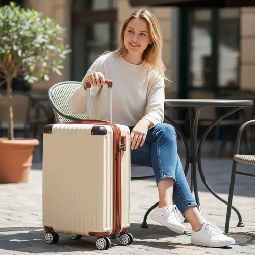 Mala de viagem bordo 55 x 35 x 25 padrao anac com ziper exte