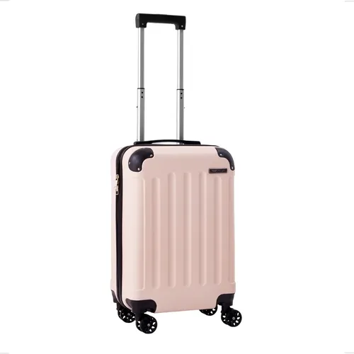 Mala de viagem bordo mao pequena 10kg abs cadeado 360