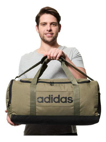 Mala duffel linear media adidas