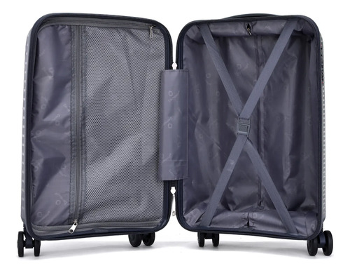 Mala Polipropileno 10kg Bordo Viagem Mão Avião Anac 55x35x25