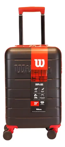 Mala wilson viagem rodinhas 19 rodas removiveis 10kg anac