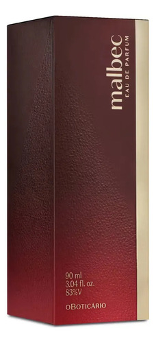 Malbec Eau de Parfum 90 ml O Boticário