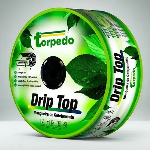 Mangueira gotejamento driptop 6mil 20cm 15lh1000 metros