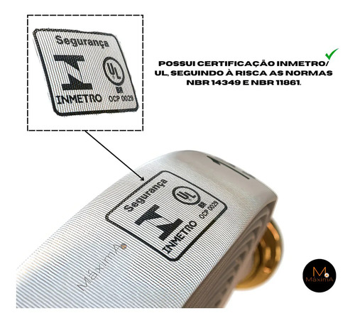 Mangueira Incendio Hidrante 15 M 1.1/2 Normatizada Tipo 1 Segurimax 35944 Predial Industrial Storz