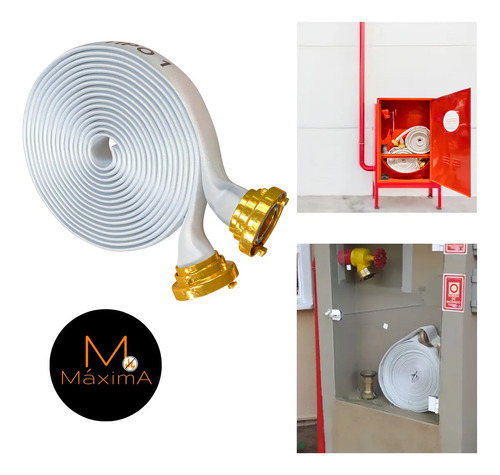 Mangueira Incendio Hidrante 15 M 1.1/2 Normatizada Tipo 1 Segurimax 35944 Predial Industrial Storz