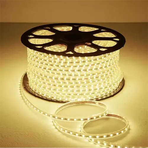 Mangueira Led 5050 Chata 15m Branco Quente Ou Frio