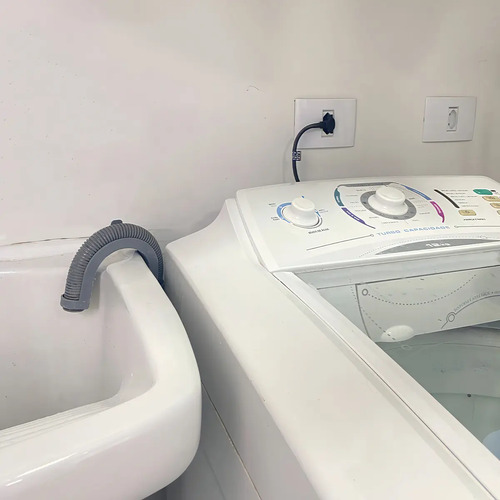 Mangueira Saída De Água 2m 28mm Máquina Lavar Roupas - Universal Brastemp Consul Electrolux