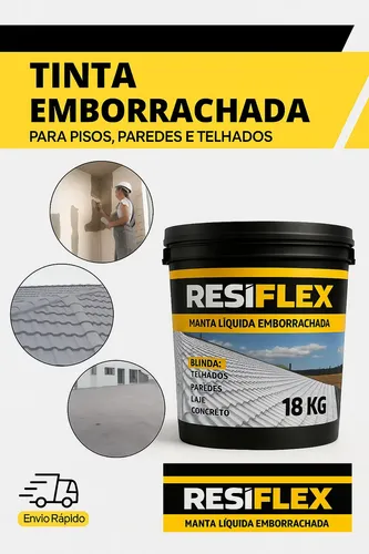 Manta Líquida Resistente Sol E Chuva Resiflex 18kg