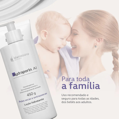 Mantecorp Hidratante Corporal Hydraporin AI 450g