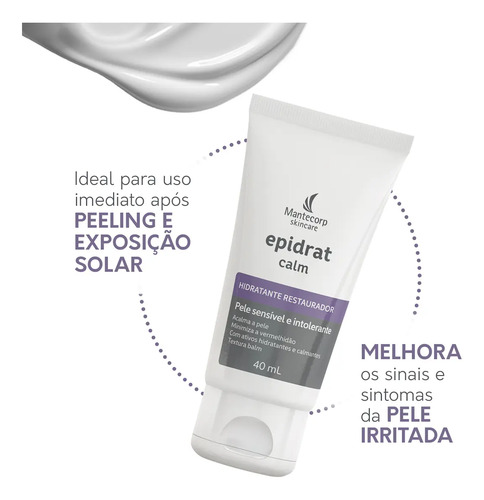 Mantecorp Hidratante Facial Epidrat Calm Restaurador - 40g