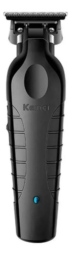 Maquina de cortar cabelo kemei km 2299 sem fio para acabamen
