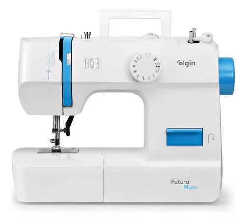 Maquina de costura elgin futura plus jx 2052 portatil 12 pon