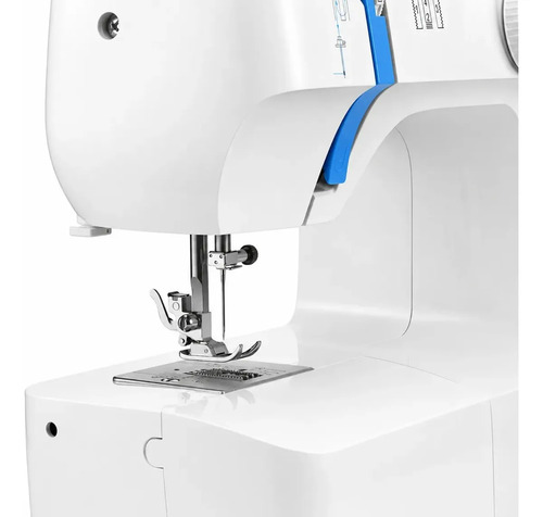 Máquina de Costura Elgin Futura Plus JX-2052 Portátil 12 Pontos Doméstica Acabamento Profissional