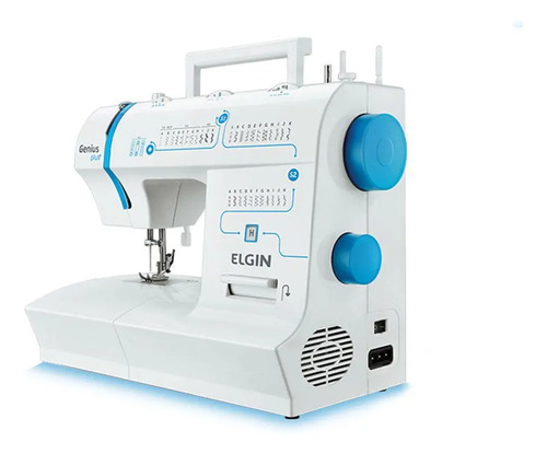 Maquina de costura elgin jx 4035 genius plus 31 pontos cor b