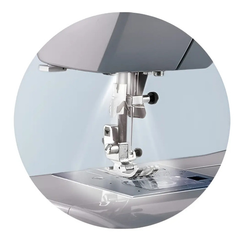 Máquina De Costura Genius Plus Jx-4035 Elgin Cor Branco