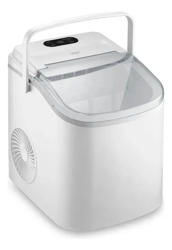 Maquina de gelo elgin easy ice 12kg branca branco