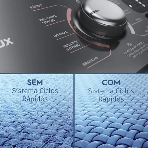 Máquina de Lavar 15kg Electrolux Premium Care com Cesto Inox, Jet&Clean e Time Control LEC15