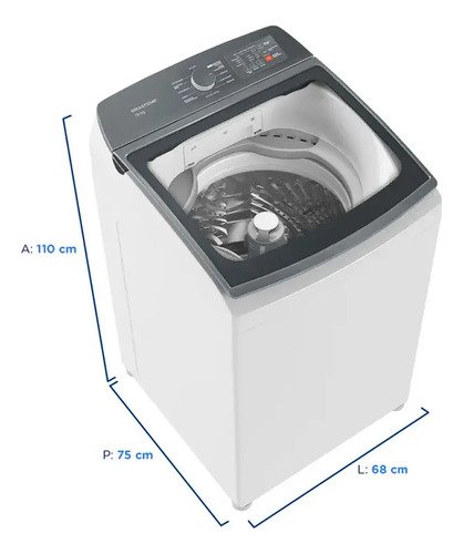 Máquina de Lavar Brastemp 18Kg - BWF18AB