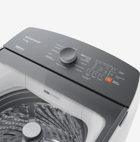 Máquina De Lavar Bwf14ab 14kg Smart Sensor Ciclo Brastemp - Branco