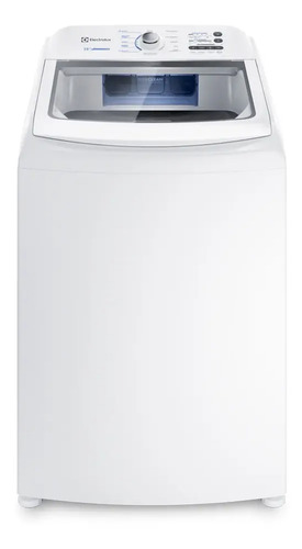Máquina de Lavar Electrolux 15kg Branca Essential Care com Cesto Inox e Jet&Clean LED15