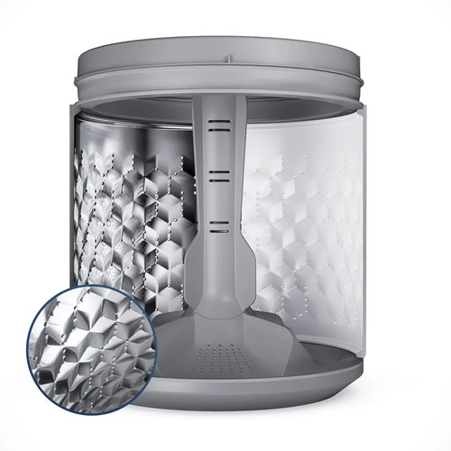 Máquina de Lavar Electrolux 17kg Branca Essential Care com Cesto Inox e Jet&Clean Led17