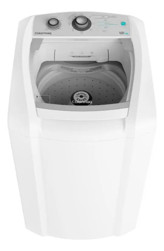 Maquina de lavar roupa automatica colormaq 12kg cor branco