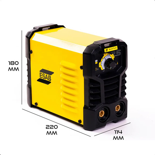 Máquina de Solda Inversora ESAB Bantam 2.5 Bivolt 110v/220v