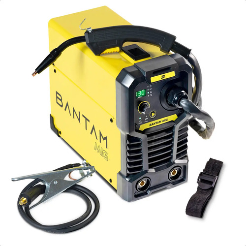 Maquina de solda mig esab bantam mig inversora bivolt 110220
