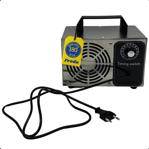 Maquina gerador de ozonio 60g 110220v sanitizacao veicular