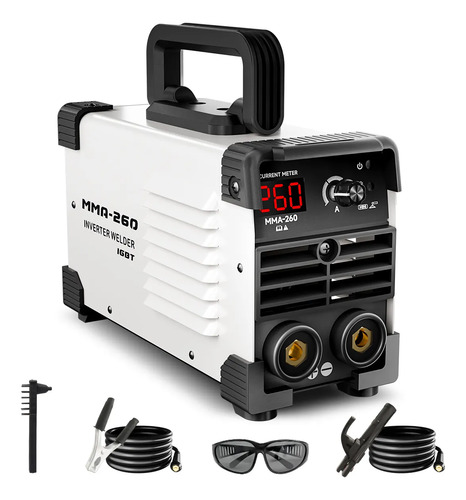 Maquina inversora de solda portatil mma 260a 110v