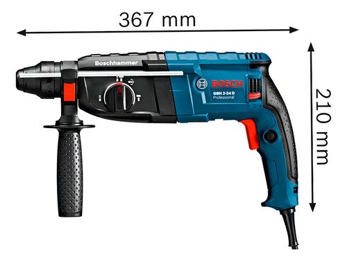 Martelete Rompedor Bosch GBH 2-24D Azul 220V 820W