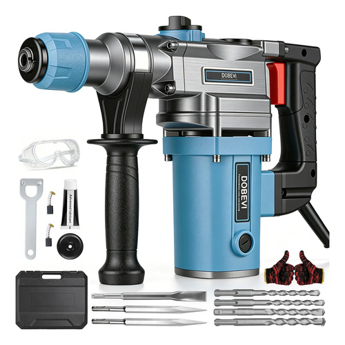 Martelete rompedor furadeira 2200w sds plus cmaleta dobevi