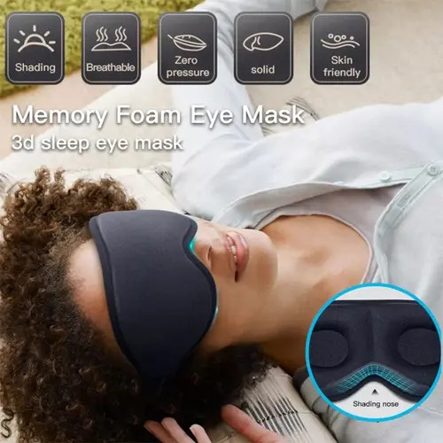 Mascara De Dormir Tapa Olho 3d Blackout Super Confortável