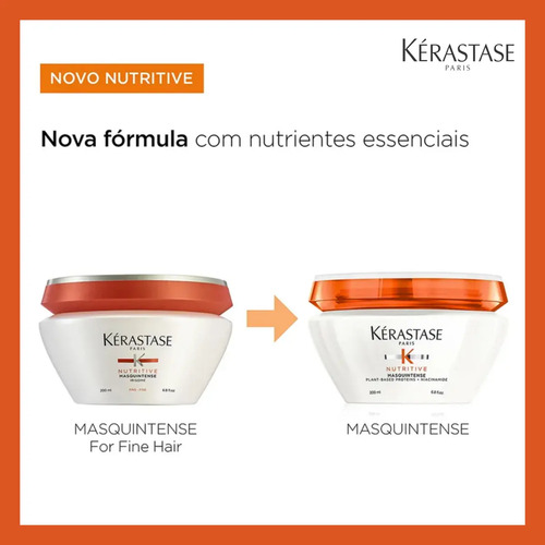 Máscara de Nutrição Para Cabelos Secos Kérastase Nutritive Masquintense | 200ml |