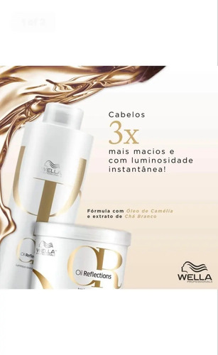 Máscara Wella Oil Reflections 500ml