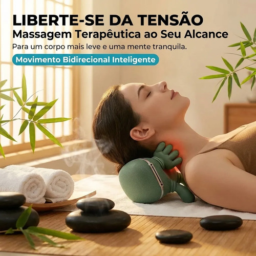 Massageador Pescoço Ombro Recarregável Maozinha Deep Jojosee