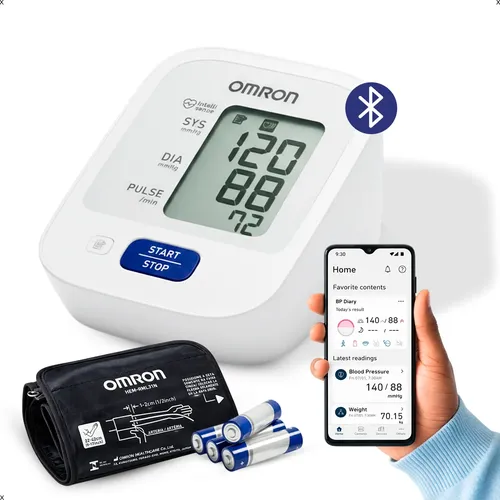 Medidor De Pressão Arterial Digital Omron Hem-7122 C/ Pilhas