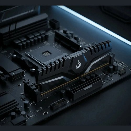 Memória Ram 8gb Ddr4 | Rise Mode | 3200mhz | Z Series Preto
