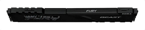 Memoria RAM Fury Beast 8GB DDR4 3200mhz KF432C16BB/8 Cor Preto