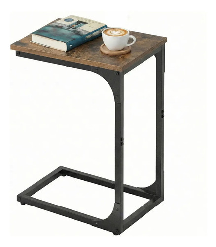 Mesa de apoio para sofa mesa de cabeceira marrom