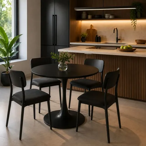 Mesa De Jantar Saarinen Tulipa Redonda