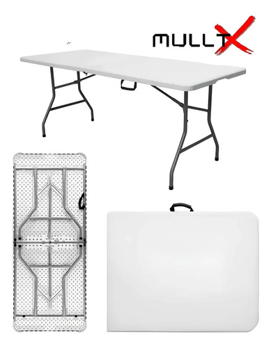 Mesa dobravel vira maleta com alca portatil 180m para campin 1