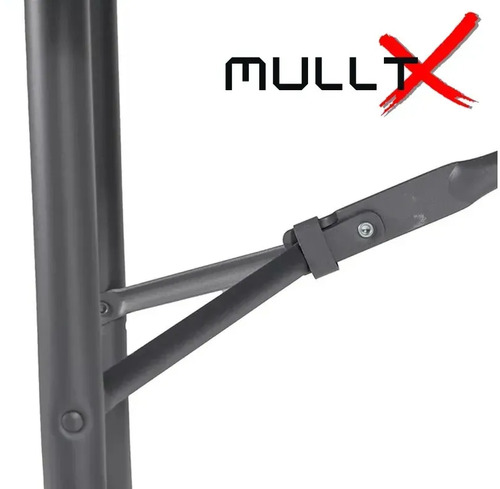 Mesa Dobrável Vira Maleta Com Alça Portátil 1.80m Para Camping Pesca Jardim Área Externa Ou Interna Salão De Festas Gourmet Cor Preta Preto Marca MULLTX