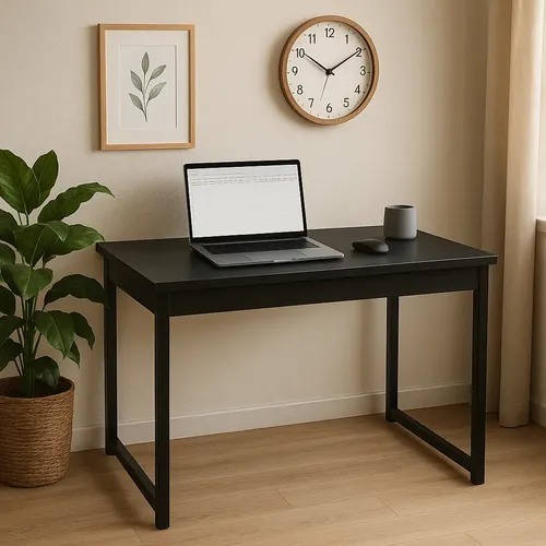 Mesa home office escrivaninha industrial quarto notebook