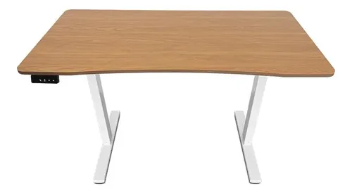 Mesa Office Zinnia Astera, 120cm,com Regulagem, Madeira