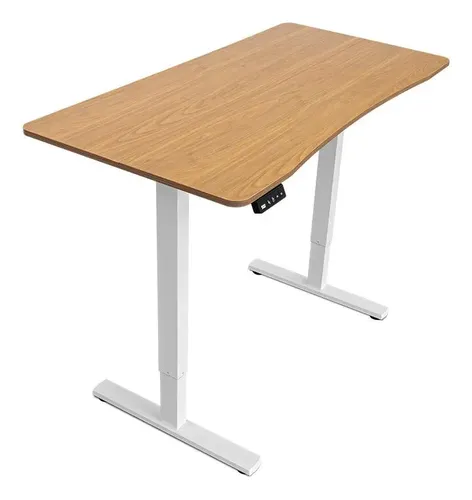 Mesa Office Zinnia Astera, 120cm,com Regulagem, Madeira