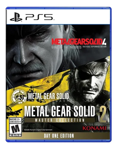 Metal gear solid master collection vol 2 ps5 midia fisica