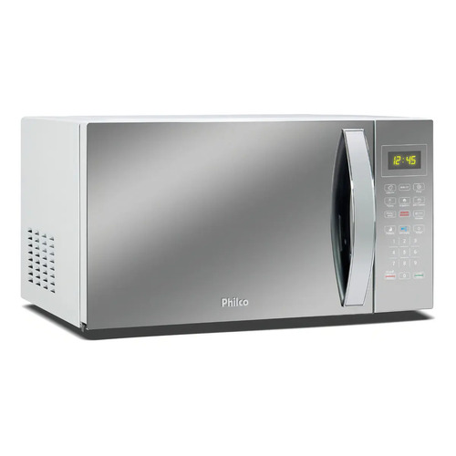 Micro-ondas 33L Philco Espelhado/Branco 1400W 220V PMO38E