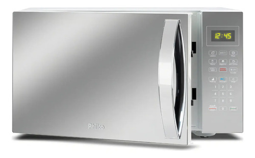 Micro-ondas 33L Philco Espelhado/Branco 1400W 220V PMO38E