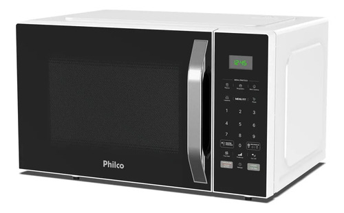 Micro-ondas 33l Philco Teclas Fáceis Limpa Fácil 1400w Pm36 127V